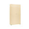 Armoire vestiaire, 2 portes, sans façade acoustique, l. 1000 x P 450 x H 2300 mm, décor érable