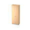 Armoire-vestiaire, étagères à gauche, l. 800 x P 420 mm, coloris érable