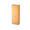 Armoire-vestiaire, étagères à gauche, l. 800 x P 420 mm, coloris hêtre