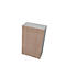 Armoire X-TIME WORK, 3 HC, portes en bois, 860 x 430 x 1310 mm, orme