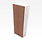 Armoire X-TIME-WORK, 5 HC, portes en bois, 860 x 430 x 2140 mm, coloris noix Canaletto/blanc