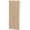 Armoires Breno, 6 HC, verrouillables, 28 kg par étagère, L 800 x P 420 x H 2156 mm, blanc/chêne