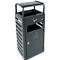 Asbak-afvalbak voor binnen en buiten, B 330 x D 280 x H 880 mm