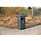 Asbak-afvalbak voor binnen en buiten, B 330 x D 280 x H 880 mm