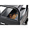 Asbak-afvalbak voor binnen en buiten, B 330 x D 280 x H 880 mm