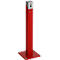 Ascher-Standsäule SG 105E, eckig, rot