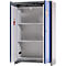 Asecos batterijopslagkast ION-PRO-90 PS, 3 geperforeerde legplanken + 1 basis lekbak, B 1193 x D 615 x H 1953 mm