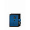 asecos CS-CLASSIC chemische opslagkast, scharnierende deuren, gentiaanblauw front, B 810 x D 520 x H 1105 mm