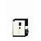asecos CS-CLASSIC chemische opslagkast, scharnierende deuren, zuiver wit front, B 810 x D 520 x H 1105 mm