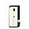 asecos CS-CLASSIC chemische opslagkast, scharnierende deuren, zuiver wit front, B 810 x D 520 x H 1950 mm