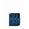 asecos CS-CLASSIC-G chemische voorraadkast, scharnierende deuren met glazen uitsparing, gentiaanblauw front, B 810 x D 520 x H 1105 mm