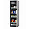 asecos CS-CLASSIC-MultiRisk chemische opslagkast, scharnierende deuren, zuiver wit front, B 545 x D 520 x H 1950 mm