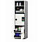asecos CS-CLASSIC-MultiRisk chemische opslagkast, scharnierende deuren, zuiver wit front, B 545 x D 520 x H 1950 mm