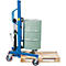 Asecos de levage de fûts, GH asecos, acier peint par poudrage, L 900 x P 1100 x H 1885 mm, capacité de charge 350 kg