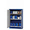asecos E-CLASSIC omgevingsopslagkast, scharnierende deuren, voorzijde in lichtgrijs, B 950 x D 500 x H 1400 mm