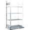 Asecos Gevaarlijke stoffen aanbbouwstelling REG-B 1054, B 1010 x D 525 x H 2000 mm, met opvangbakbodem 32 l en 4 stalen roosterlegborden