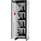 Asecos lithium-ion accu veiligheidskast type 90 ION-CORE-90, 4 legborden, B 599 x D 615 x H 1953 mm, antracietgrijs/ gentiaanblauw