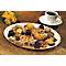 Assiette en carton Papstar Pure, jetable, ronde, Ø 290 mm, qualité alimentaire, certifiée FSC® &amp; compostable, blanche, 2 x 100 pièces