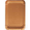 Assiettes en carton Papstar Pure, 500 pièces, carrées, qualité alimentaire, L 165 x L 230 mm, carton à base de fibres fraîches, marron