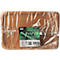 Assiettes en carton Papstar Pure, 500 pièces, carrées, qualité alimentaire, L 165 x L 230 mm, carton à base de fibres fraîches, marron