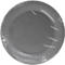 Assiettes en carton Pronappe, Ø 230 mm, carton, gris, 20 pièces
