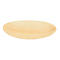 Assiettes jetables Papstar pure, ø 230 mm, 25 pièces, compostables, résistantes à la chaleur, aspect individuel, en feuille de palmier, brun clair
