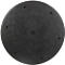 Assis-debout, réglable en hauteur, jusqu'à 120 kg, revêtement tissu, Ø 360 x P 220 x H 560-810 mm, noir/argenté