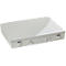 Assortimentkoffer ADB, leeg, 6 vakken, afsluitbaar, met handvat, B 330 x D 230 x H 50 mm, staal &amp; ABS kunststof, lichtgrijs RAL 7035