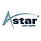 Das Astar-Logo, ein blaues A mit einem Bogen, darunter star und Quality Supplies.