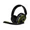 Gaming-Headset im olivgrünen Call of Duty Design mit schwarzem Bügel, weichen Polstern und klappbarem Mikrofonarm.