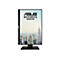Hochkant aufgestellter Asus Business Monitor mit Stadtansicht von New York auf dem Bildschirm.