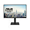 Schwarzer Asus Business Monitor mit dünnem Rahmen vor weißem Hintergrund, auf dem Bildschirm ist eine Stadtansicht.