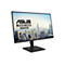 Schwarzer Asus Business-Monitor vor weißem Hintergrund mit Stadtansicht von New York auf dem Bildschirm.