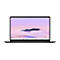 Frontansicht eines ASUS Chromebooks mit Hintergrundbild von Bergen über Wolken und ChromeOS-Taskleiste.