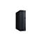 Schwarzer ASUS ExpertCenter Desktop-PC im Tower-Format auf weißem Hintergrund.