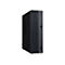 Schwarzer ASUS ExpertCenter Desktop-PC im Tower-Format auf weißem Hintergrund.