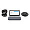 ASUS Google Meet GQE20A - Large Room Kit - Kit für Videokonferenzen (PTZ-Kamera, Freisprechgerät, Touchscreen-Konsole) - Iron Gray - mit Meeting Computer System