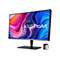 Ein ASUS ProArt Monitor mit einem farbenfrohen Hintergrundbild und einem separaten Gerät.