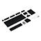 ASUS ROG PBT Doubleshot - Tastenkappen-Satz - Schwarz