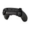 Rückseite eines schwarzen Gaming-Controllers mit USB-C-Anschluss und Schultertasten.
