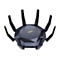 ASUS RT-AX89X - Wireless Router 8-Port-Switch - 10GbE - WAN-Ports: 2 - Wi-Fi 6 - Dual-Band