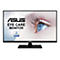 ASUS Eye Care Monitor mit einem Bild von einem blauen Auge. Auf dem Bildschirm sind das ASUS-Logo, Eye Care Monitor und ein TÜV Rheinland-Zertifizierungszeichen abgebildet.