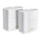 ASUS ZenWiFi XT9 - WLAN-System - (2 Router) - bis zu 530 m² - Netz 1GbE, 2.5GbE - Wi-Fi 6