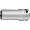 ASW Kraftschrauber-Steckschlüsseleinsatz 720 L, 1/2' Antrieb, SW 15 mm, L 78 mm, 6-Kant, Sonderstahl