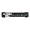 Schwarz-grauer KVM-Switch mit diversen AnschlÃ¼ssen, darunter HDMI, USB und Audio. Beschriftung: Console und CPU 1-4.