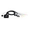 ATEN CS22H - KVM-/Audio-/USB-Switch - 2 x KVM/Audio/USB - 1 lokaler Benutzer - Desktop - für VanCryst VS182B, VS184B