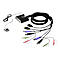 ATEN CS692 - KVM-/Audio-Switch - 2 x KVM/Audio - 1 lokaler Benutzer - Desktop