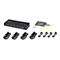 ATEN CS724KM USB Boundless KM Switch - Schalter Tastatur/Maus/USB/Audio - 4 x Tastatur/Maus/USB/Audio - 1 lokaler Benutzer - Desktop