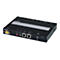 Schwarzer ATEN CN9000 KVM-over-IP-Switch mit verschiedenen Anschlüssen auf der Vorderseite.