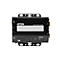 Schwarzer ATEN Secure Device Server SN3002P mit Anschlüssen und LED-Beschriftungen auf weißem Grund.